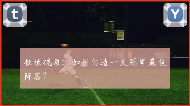 教练视角:如何打造一支冠军最佳阵容?
