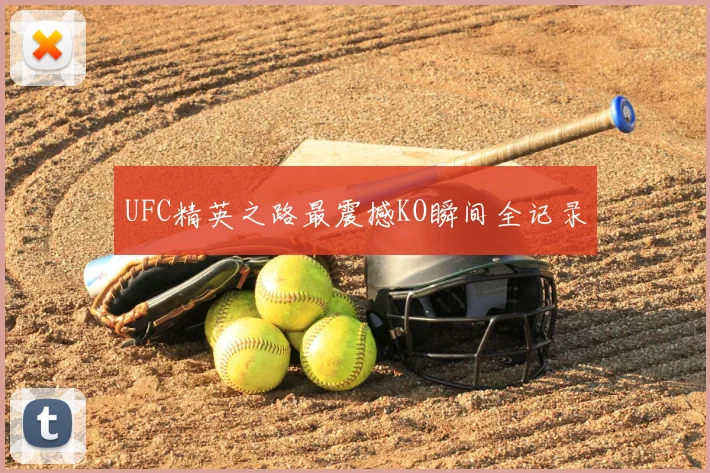 UFC精英之路最震撼KO瞬间全记录